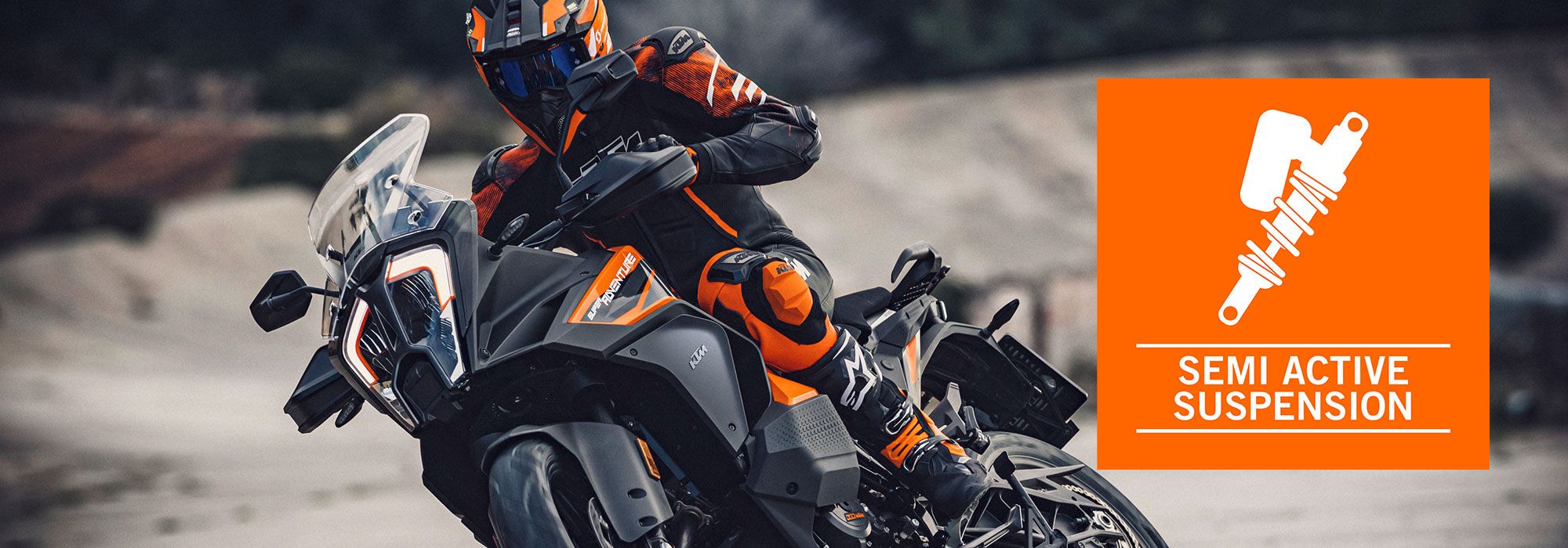 KTM Poloaktivní odpružení