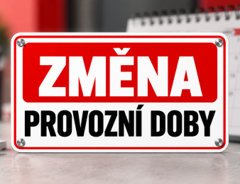 Změna provozní doby